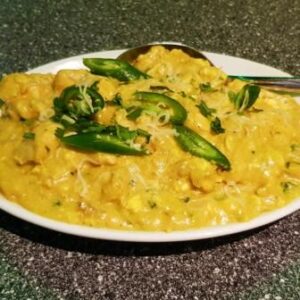 Beef ema datshi (Specialite Himalayenne)