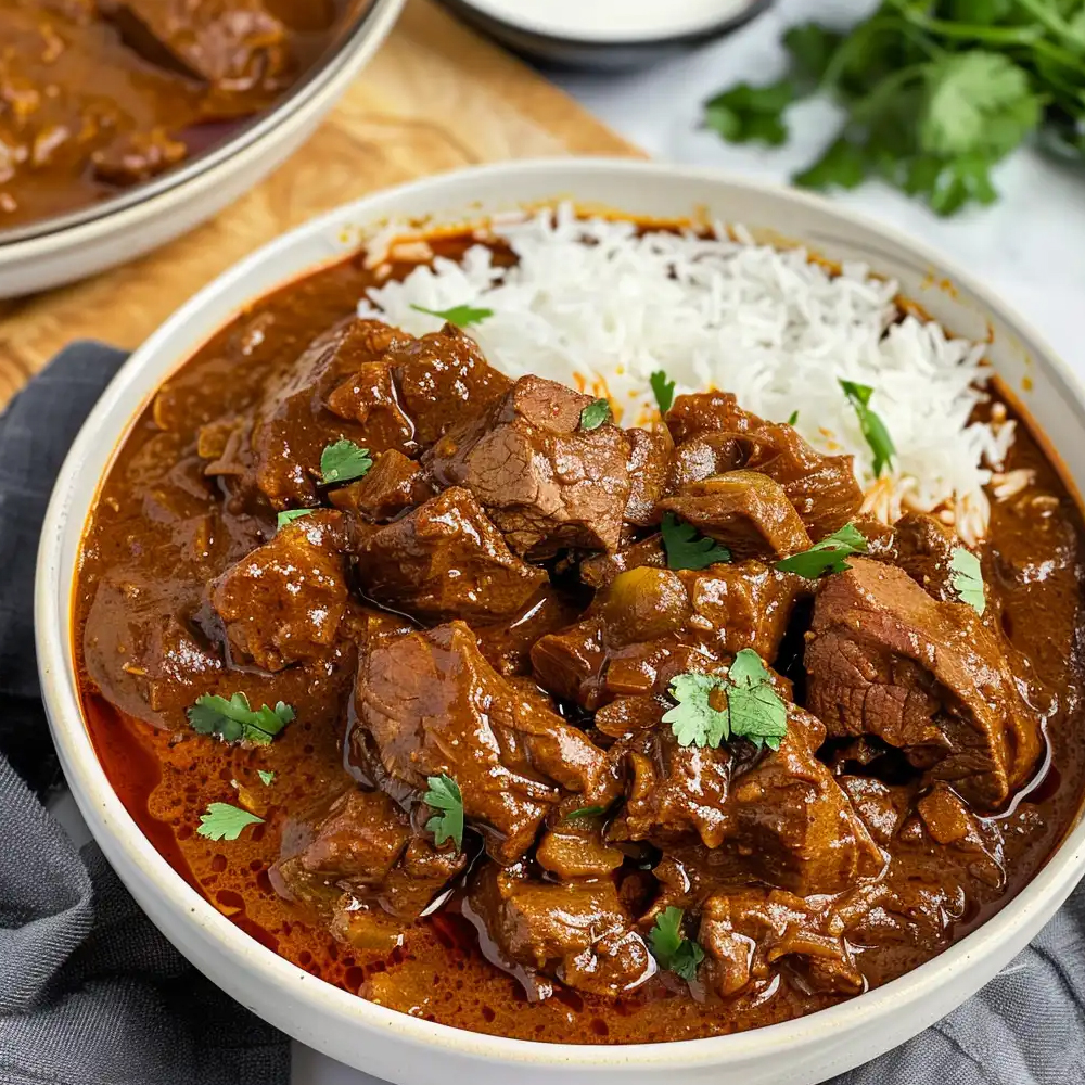 Beef vindaloo