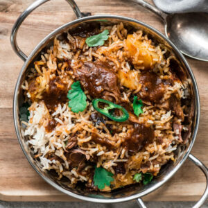 Lamb biryani