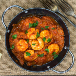 Prawns tikka masala