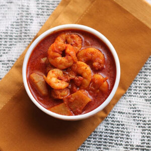 Prawns vindaloo